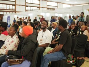 An engaged audience enjoying an EACMC 2025 programme session