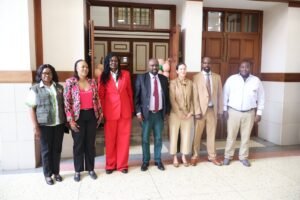 EACMC 2025 organisers and partners gathered for a leadership group portrait