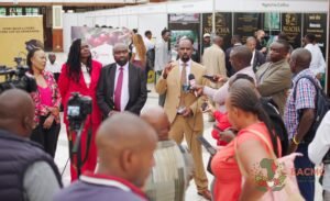 EACMC 2025 leaders speaking with members of the media